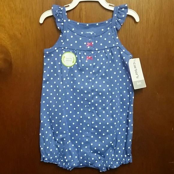 💙Carter's Snap-Up Romper💙 - Picture 1 of 8